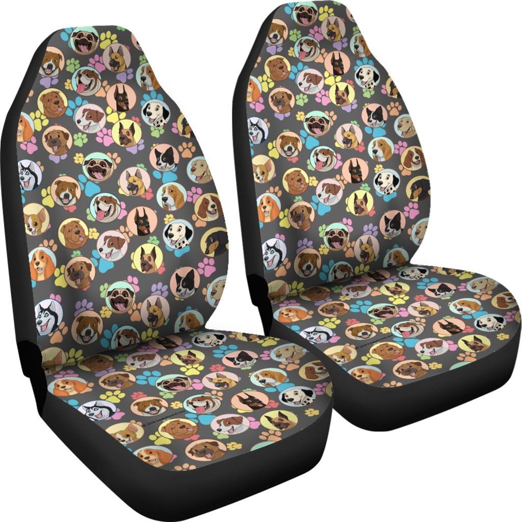 Microfiber Car Seat Covers Set of 2 C10458