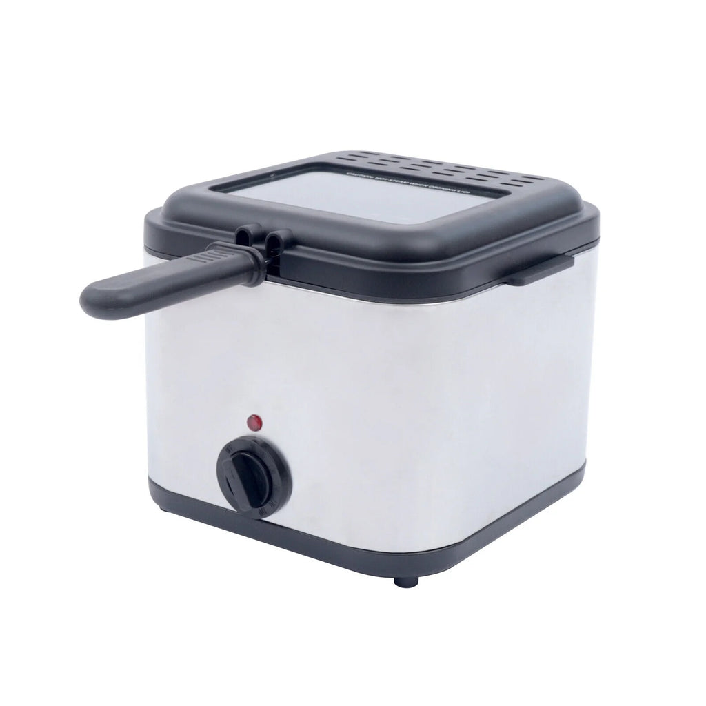 2.5 L Oil Capacity Stainless Steel Mesh Basket Electric Deep Fryer with Temperature Control Y910415