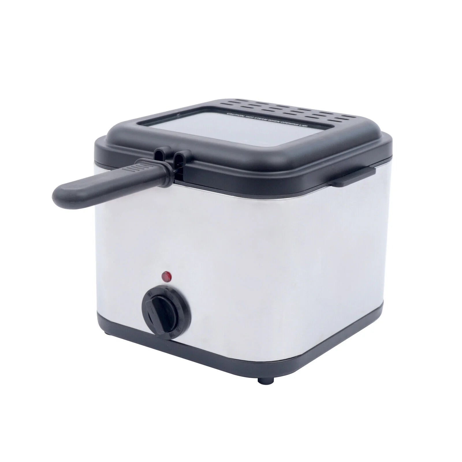 2.5 L Oil Capacity Stainless Steel Mesh Basket Electric Deep Fryer with Temperature Control Y910415