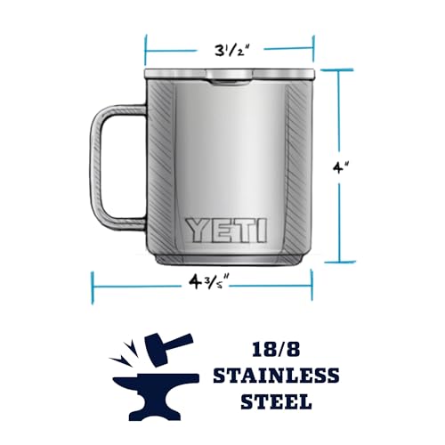 10 oz Vacuum Insulated Stainless Steel Stackable Mug L563918