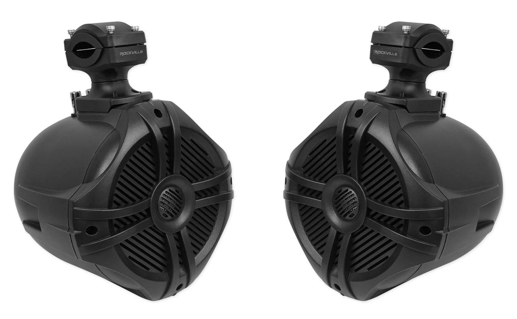 Marine Boat Speakers with Amp and Wire Kit U509