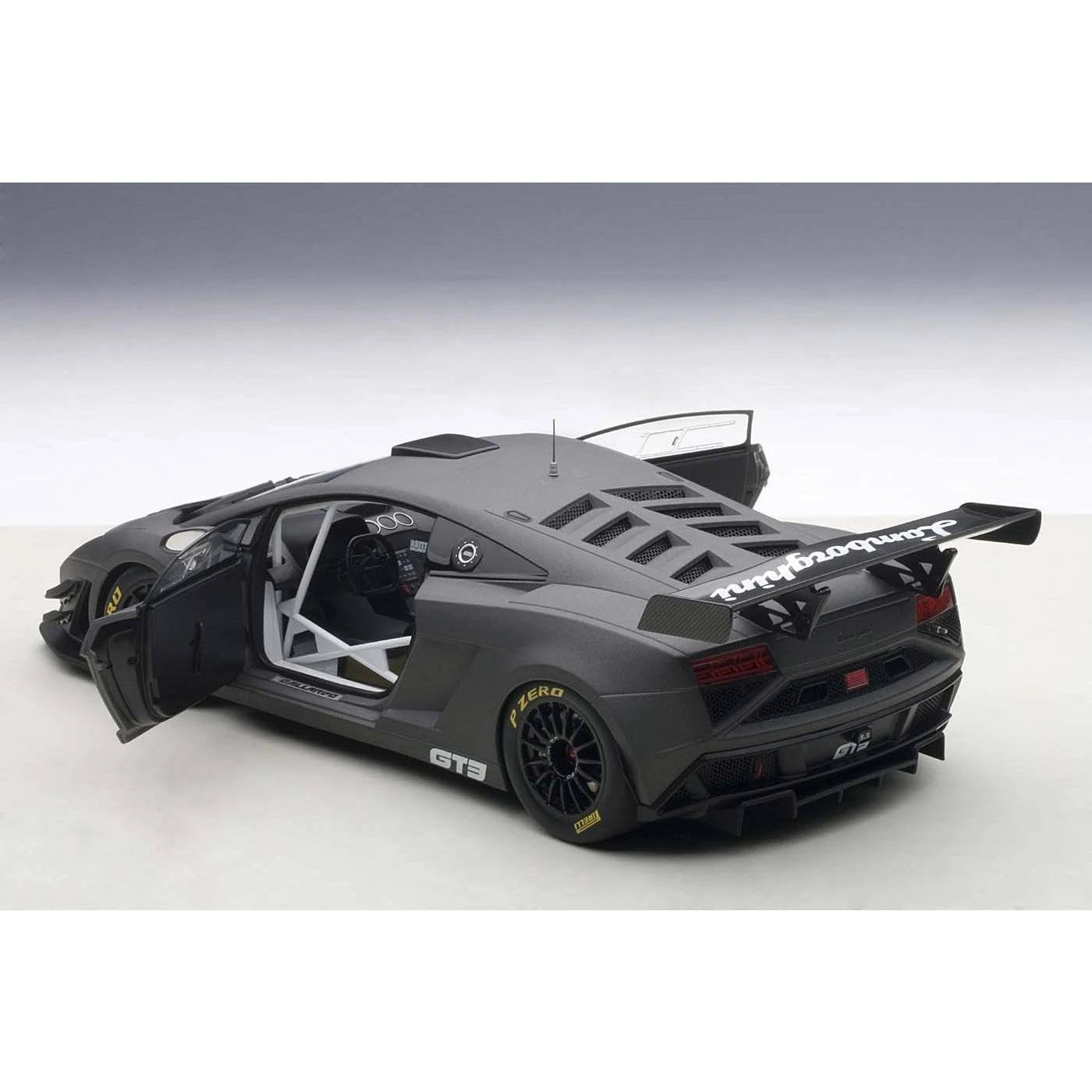 Matt Grey 1/18 Diecast Model Car J2265