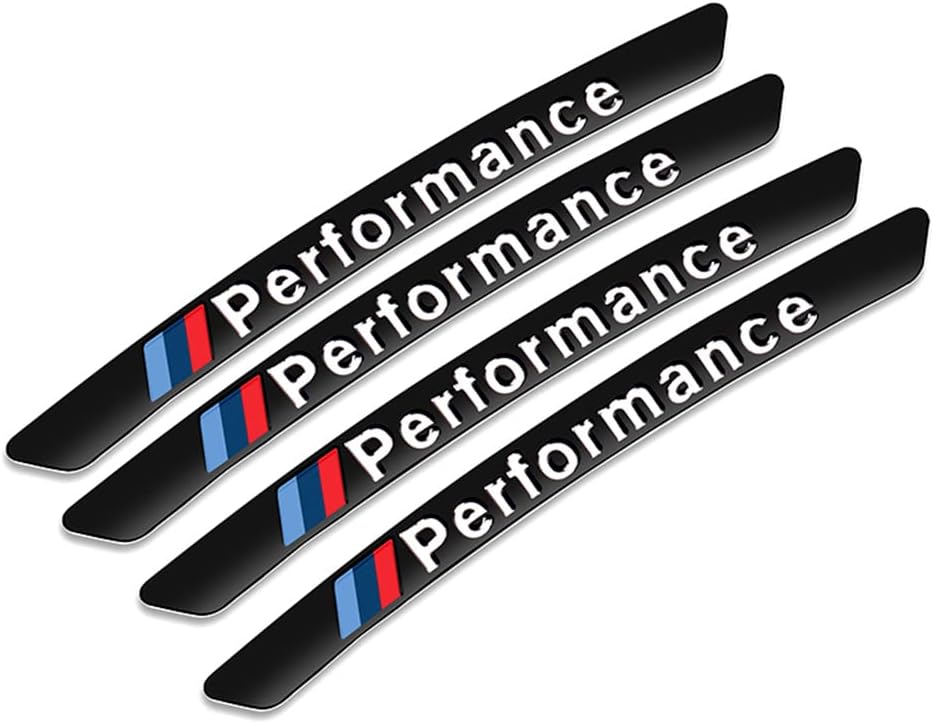 Black Aluminum Wheel Center Decals 4pcs P331