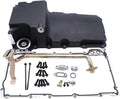 Black Aluminum Rear Sump Oil Pan K4824