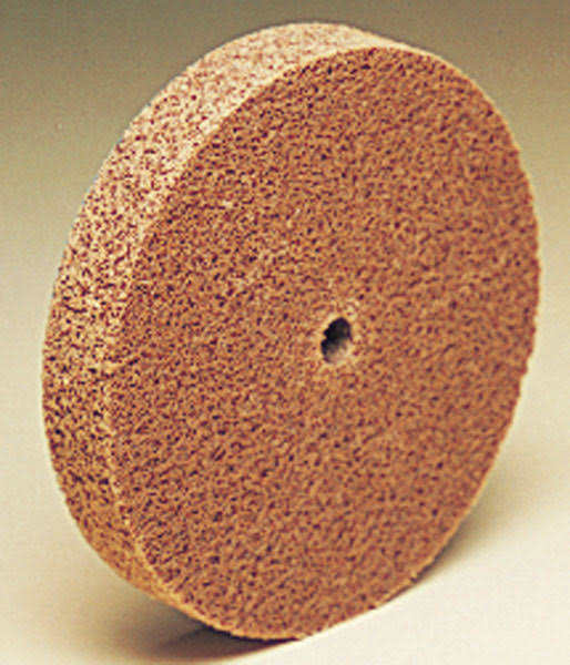 Cut and Polish Unitized Wheel, 7S Medium, 3 in x 1/4 in x 1/4 in, 40 per Case D5840
