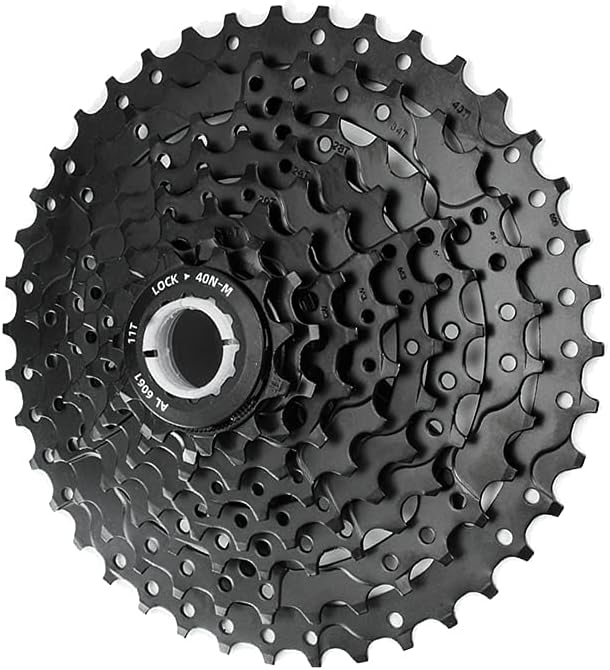 8/9/10/11/12 Speed Cassette 11-50T All Black Bike Cassette K116