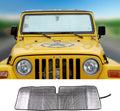 Windshield Sun Visor Foldable Sunshade Aluminum Foil Sun Shield O5982