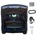 Black Rainproof Portable Tent for SUVs Camping P366785