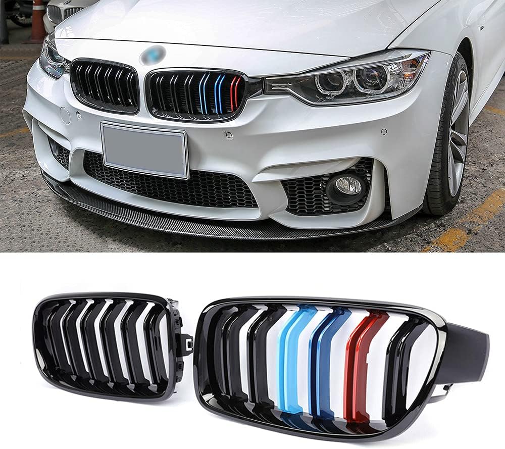 ABS F30 Grill, Front Kidney Grille, 2-pc set F806826