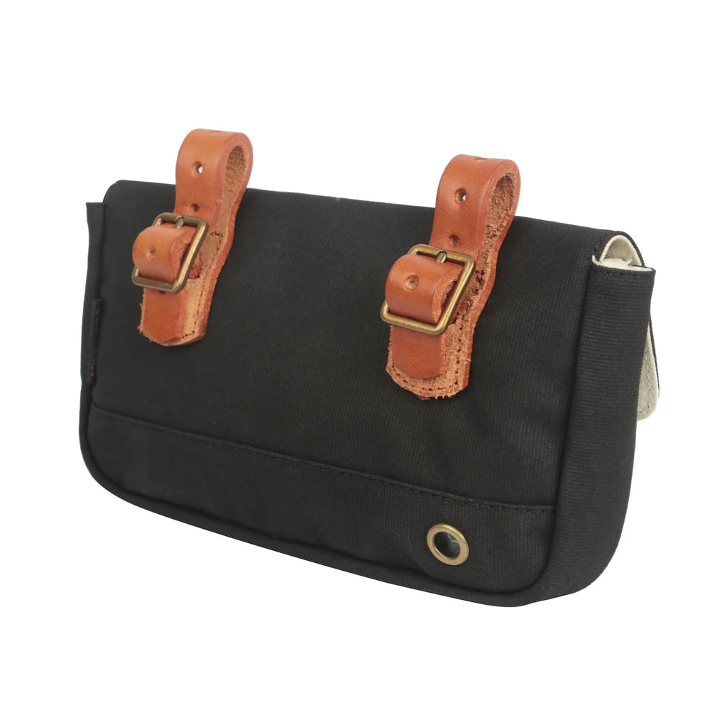 Waxed Canvas Waterproof Bicycle Handlebar Bag R665