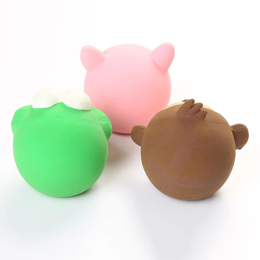 Frog Shape Squeaker Dog Chewing Toy M561598