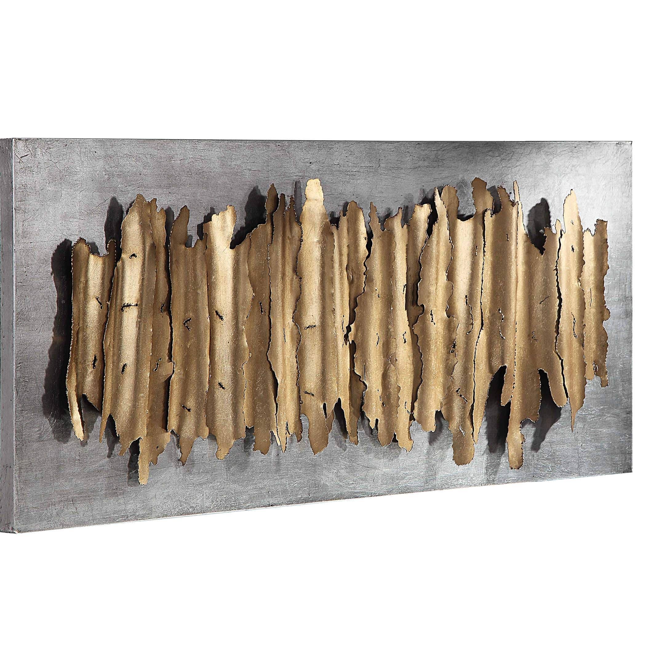Gold Metal Wall Decor J407