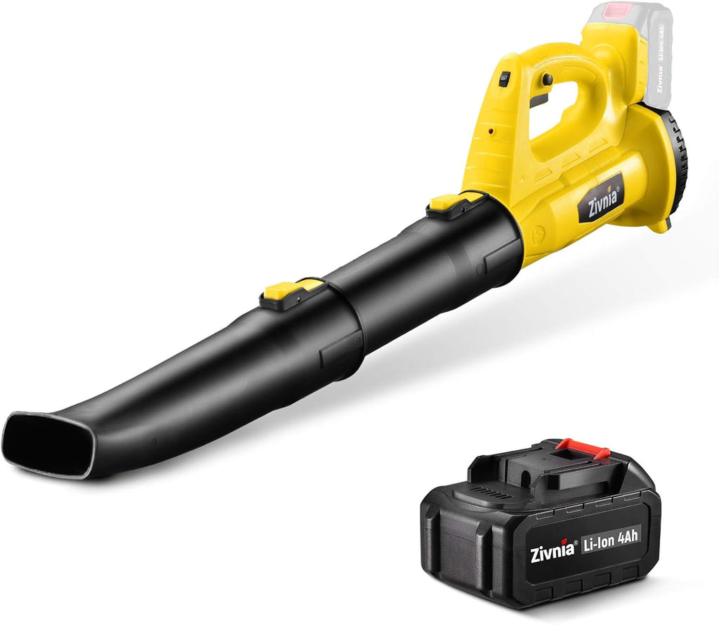 Cordless 350 CFM 150 MPH Battery Leaf Blower with 4.0Ah Battery & Charger I4057