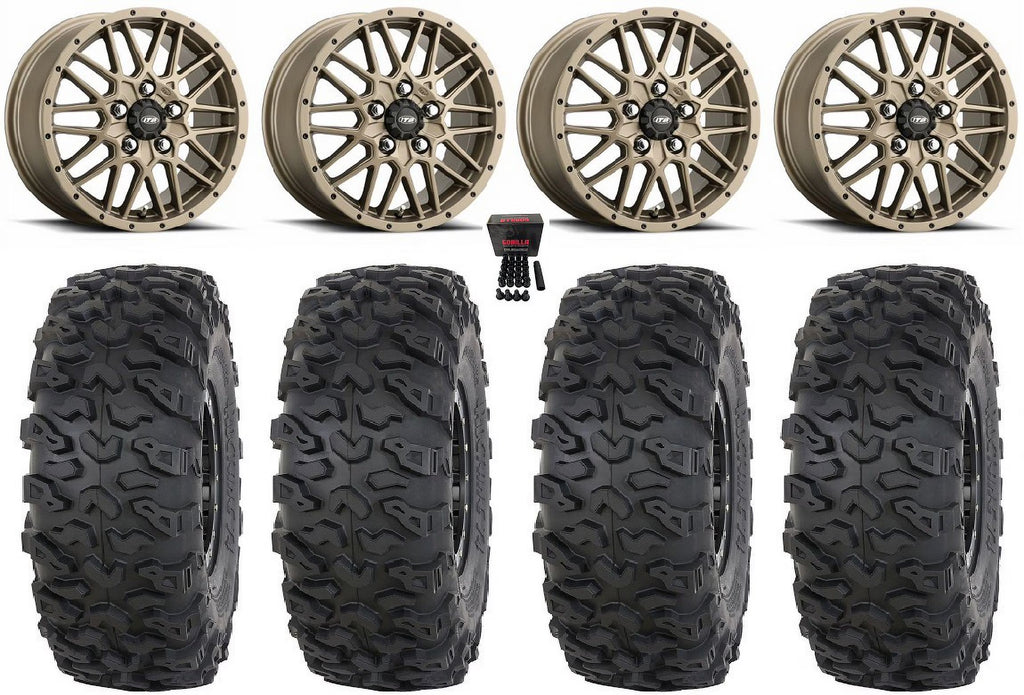 15" Bronze Wheels 32" Tires N386