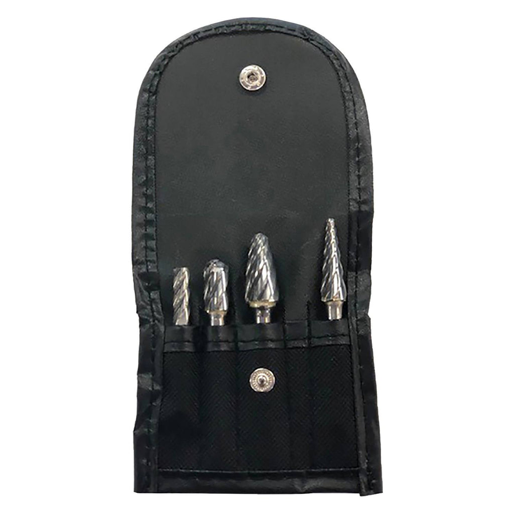 4 Piece Aluminum Burr Set D997
