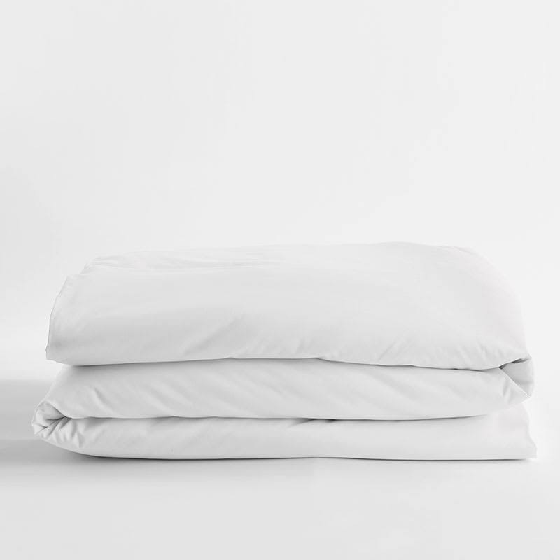 Ivory King Cotton Sateen Duvet Cover B42462