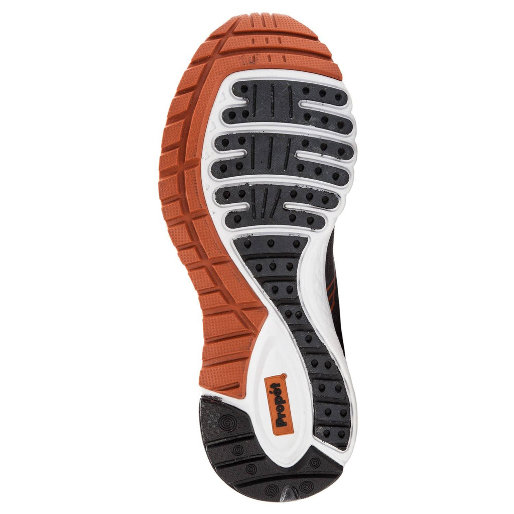 Men's Propet One LT Dark Grey/Burnt Orange Size 15 R950495