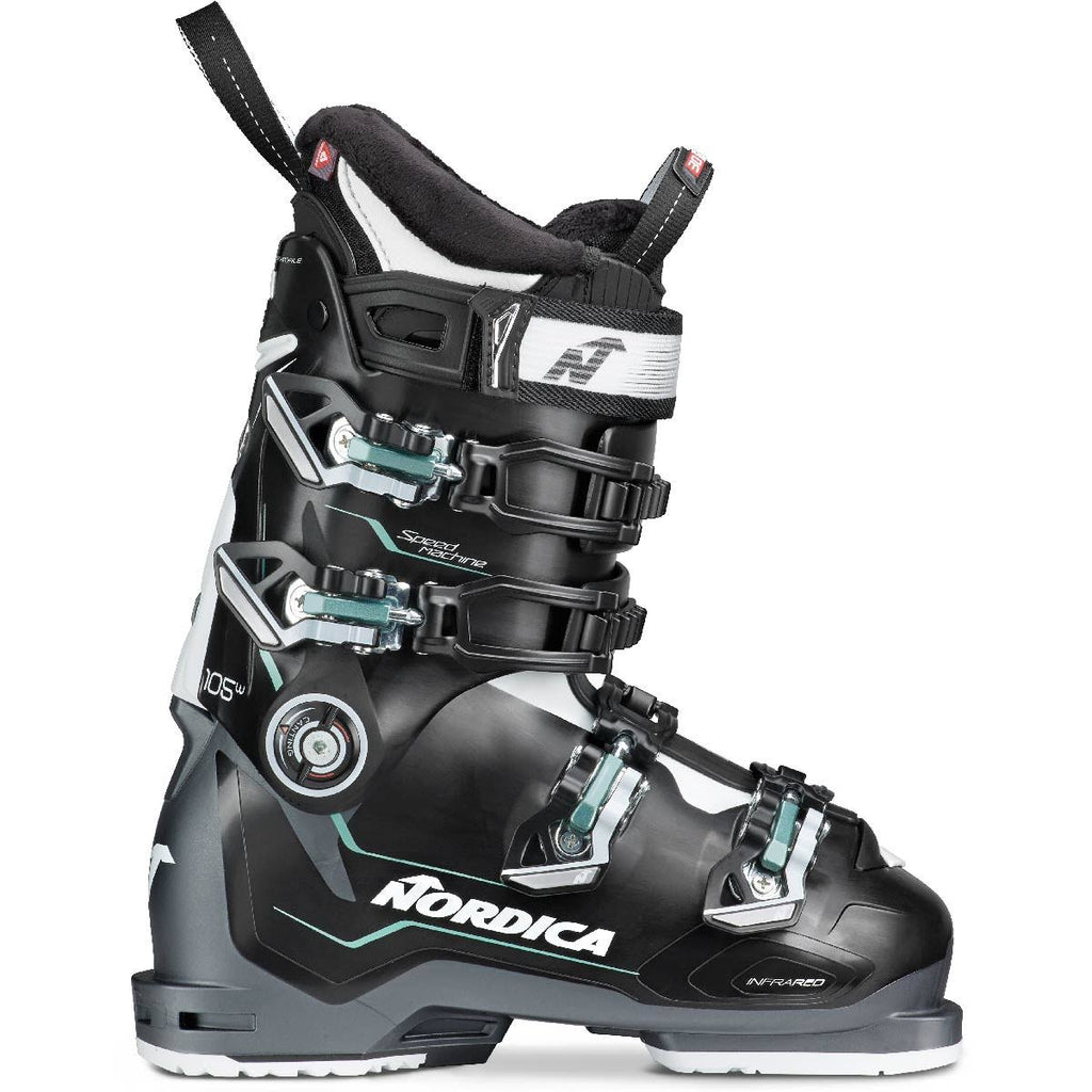 Black - White - Green Ski Boots A708057