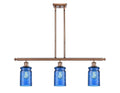 Antique Copper 3 Light Island Light C6398