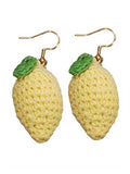 Blue Crocheted Lemon Drops Earrings K60658