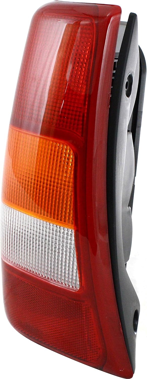 Tail Light Lens and Housing for 1999-2002 Jeep Grand Cherokee Driver Side Pack of 2 B570186