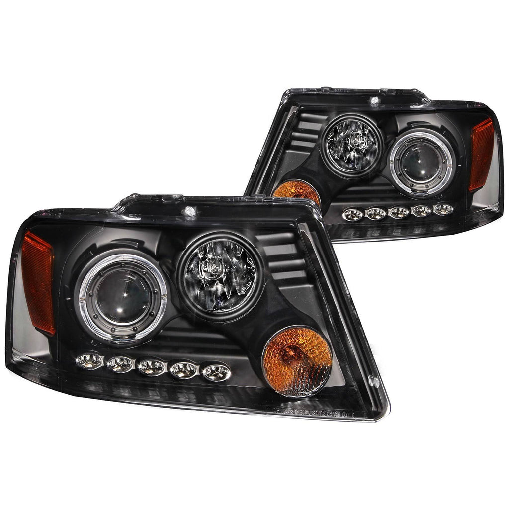 Projector Headlight Set with Halo E71526