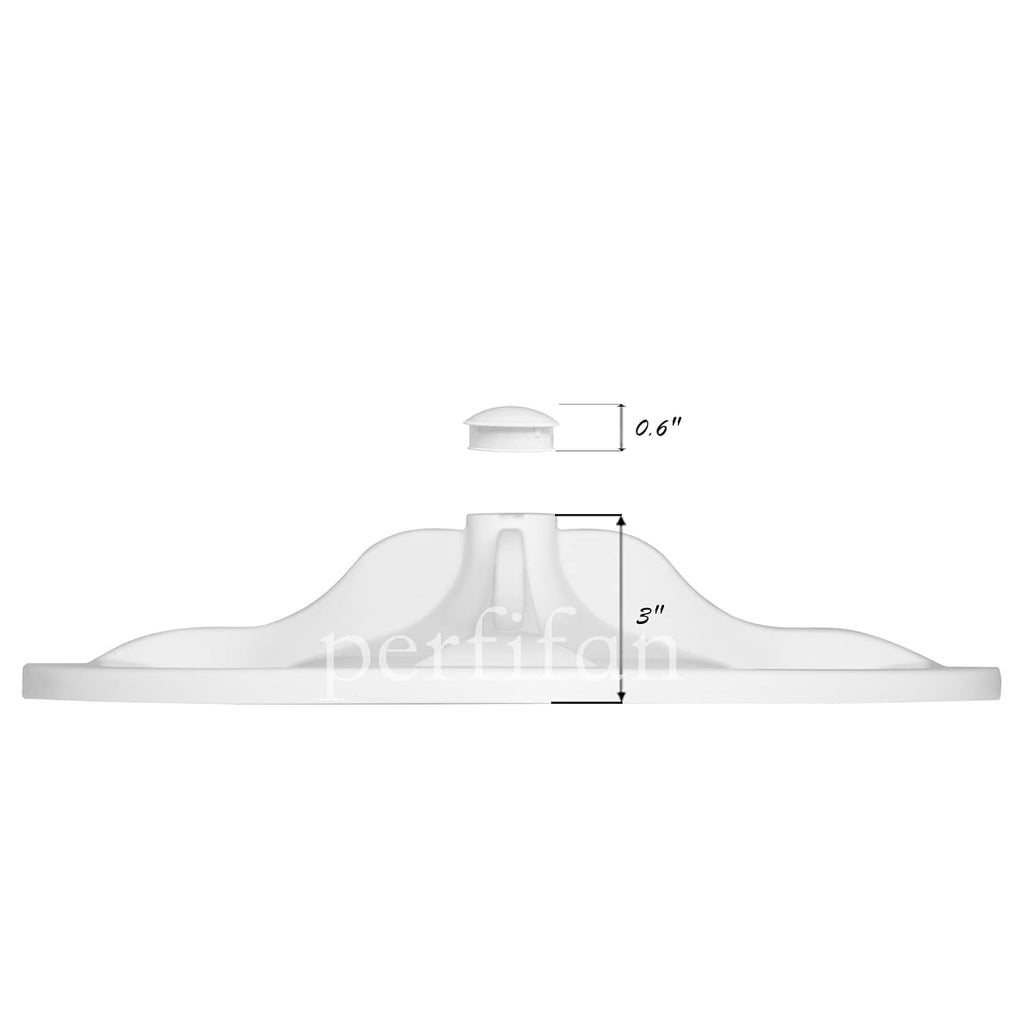 Washplate Compatible with Whirlpool Washer and Cap Q884173