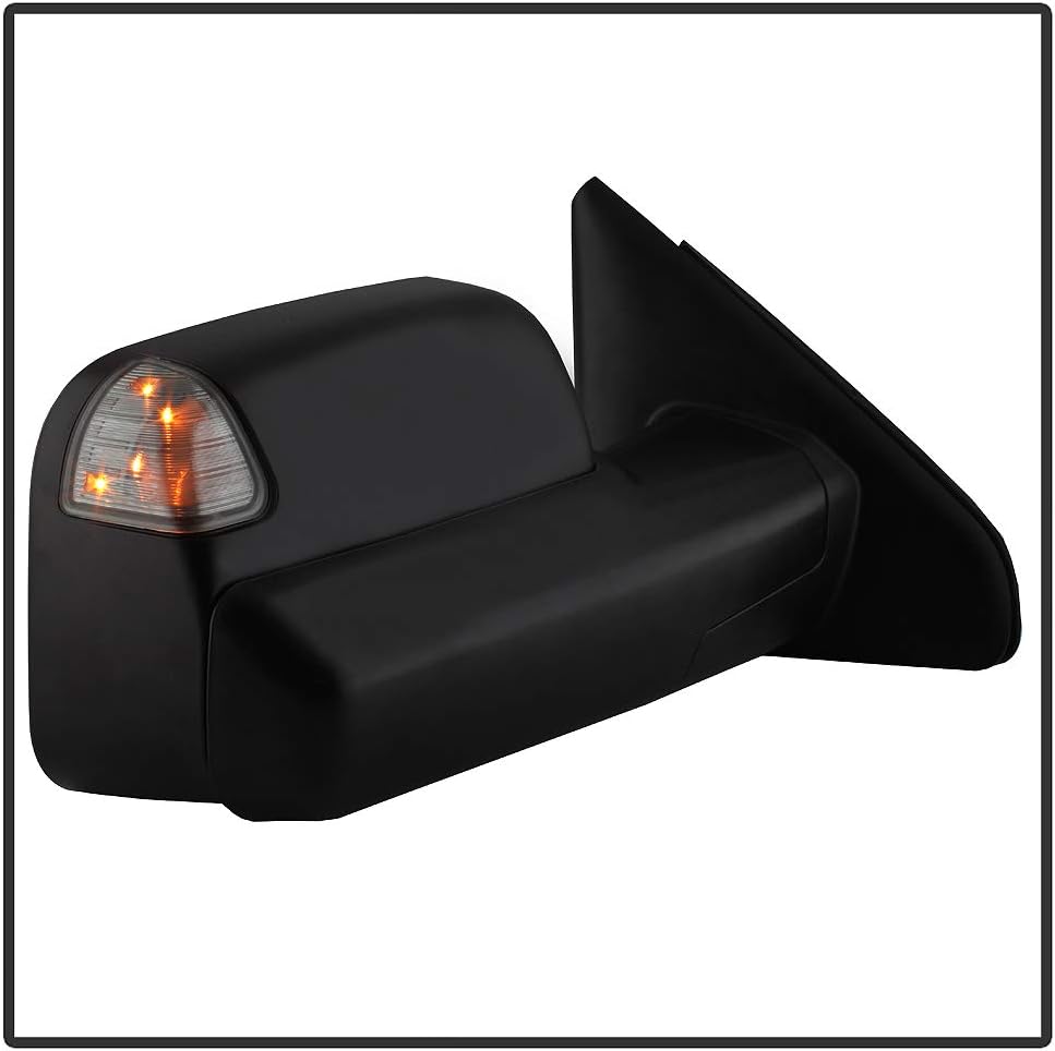 Telescoping Manual Towing Mirrors with Led Signal Pair for Dodge Ram J50408