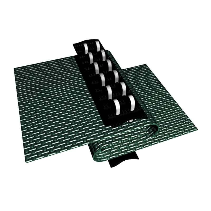 Green 18-Year Mesh Safety Cover for 12-ft x 24-ft Rect Pool D365839
