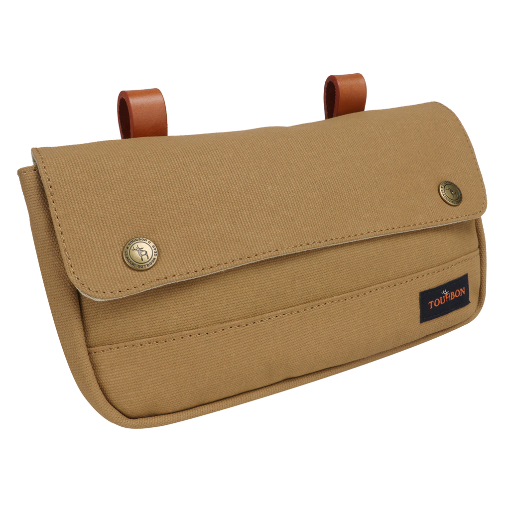 Waxed Canvas Waterproof Bicycle Handlebar Bag R665