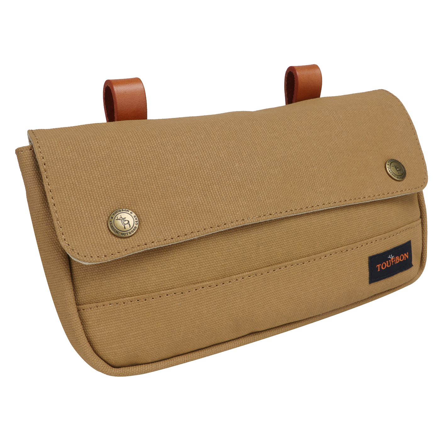 Waxed Canvas Waterproof Bicycle Handlebar Bag R665