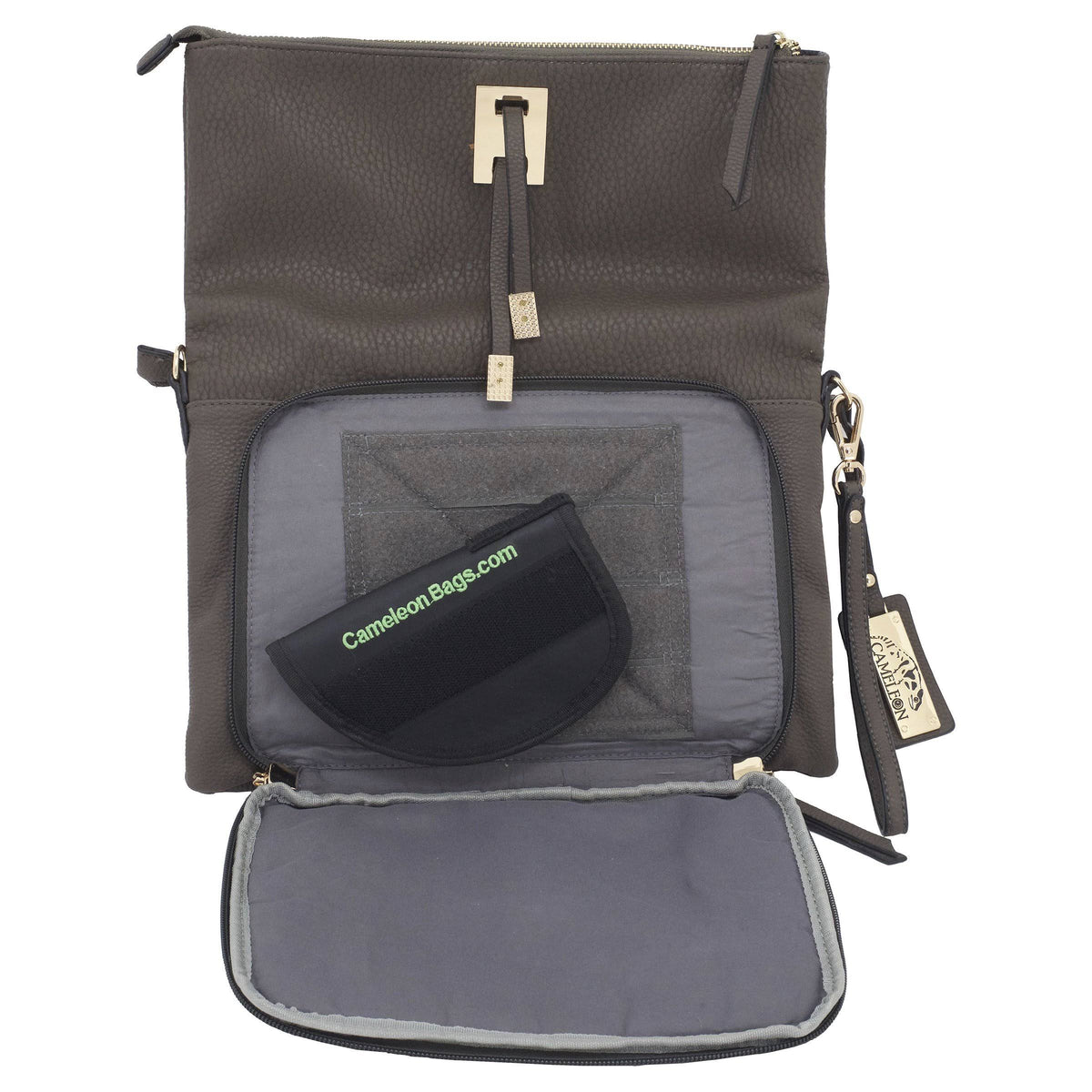 Smokey Brown Concealed Carry Purse J904083