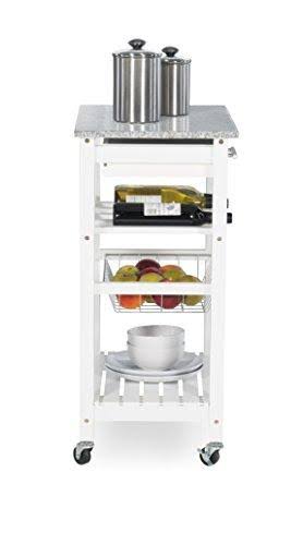 White Kitchen Island R2845