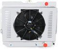 3 Row Core Aluminum Radiator with 14" Fan and Shroud Y400738