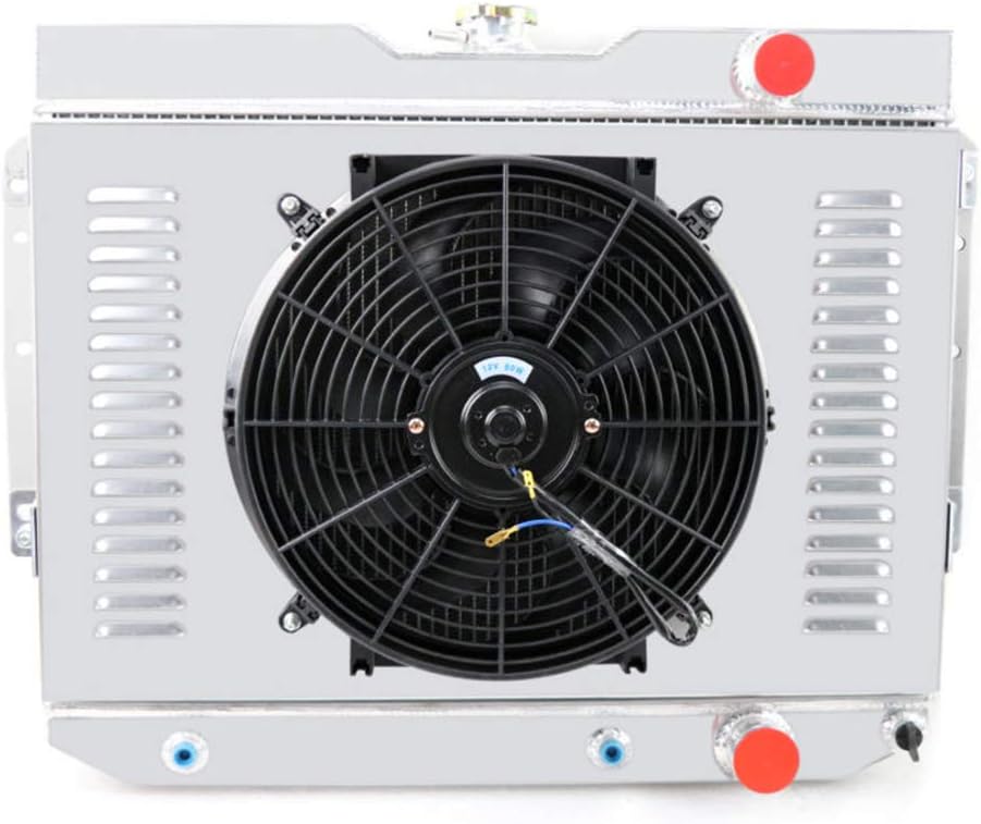 3 Row Core Aluminum Radiator with 14" Fan and Shroud Y400738