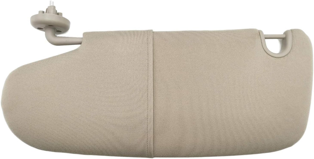 Left Driver Side Sun Visor Replacement Compatible with 2002-2009 Dodge Ram 1500 2500 3500, Pack of 2 R8138