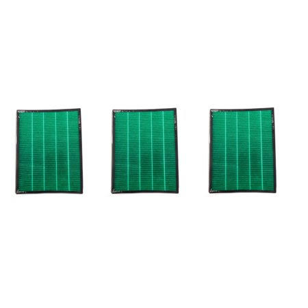 3 Pack True HEPA Replacement Filter for Rabbit Air BioGS 2.0 Air Purifier M463