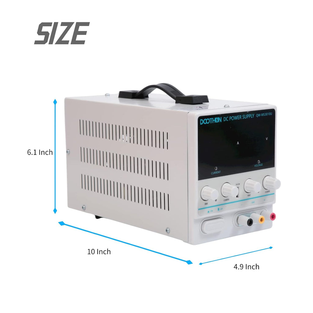 30V/10A Adjustable Switching Regulated Bench Power Supply with LED Display N13040