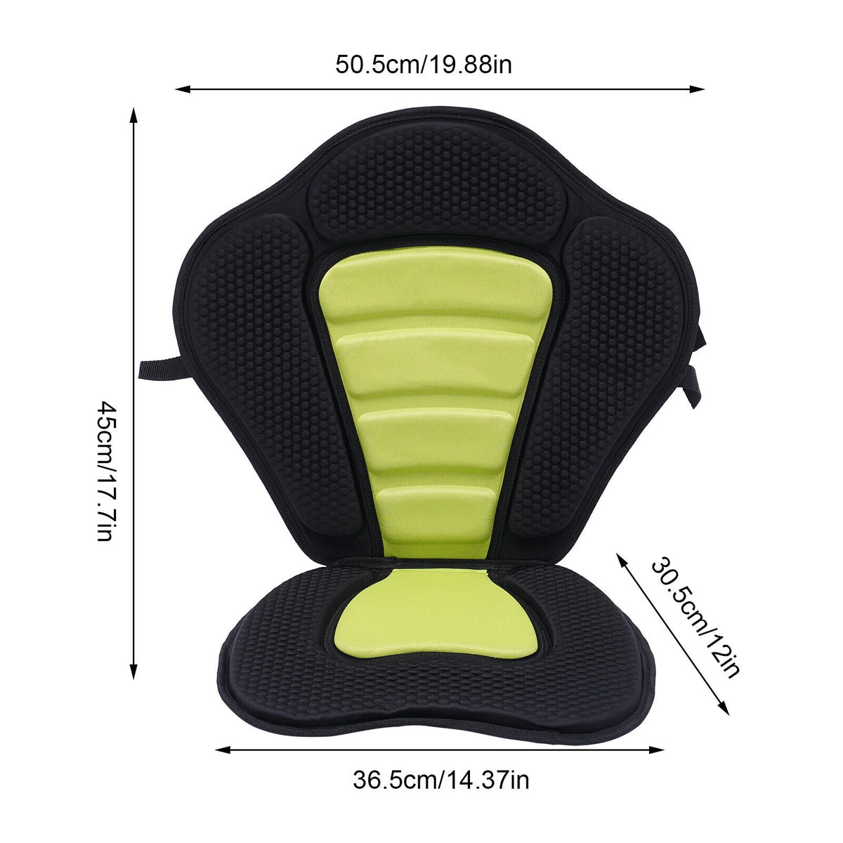 Thickened Padded Kayak Seat with Storage Bag L657883