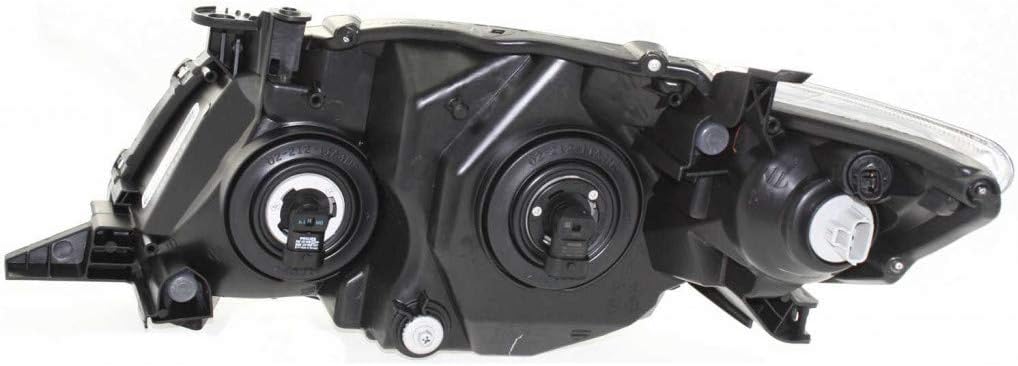 Headlight Assembly Passenger Right Side with Bulbs T1328