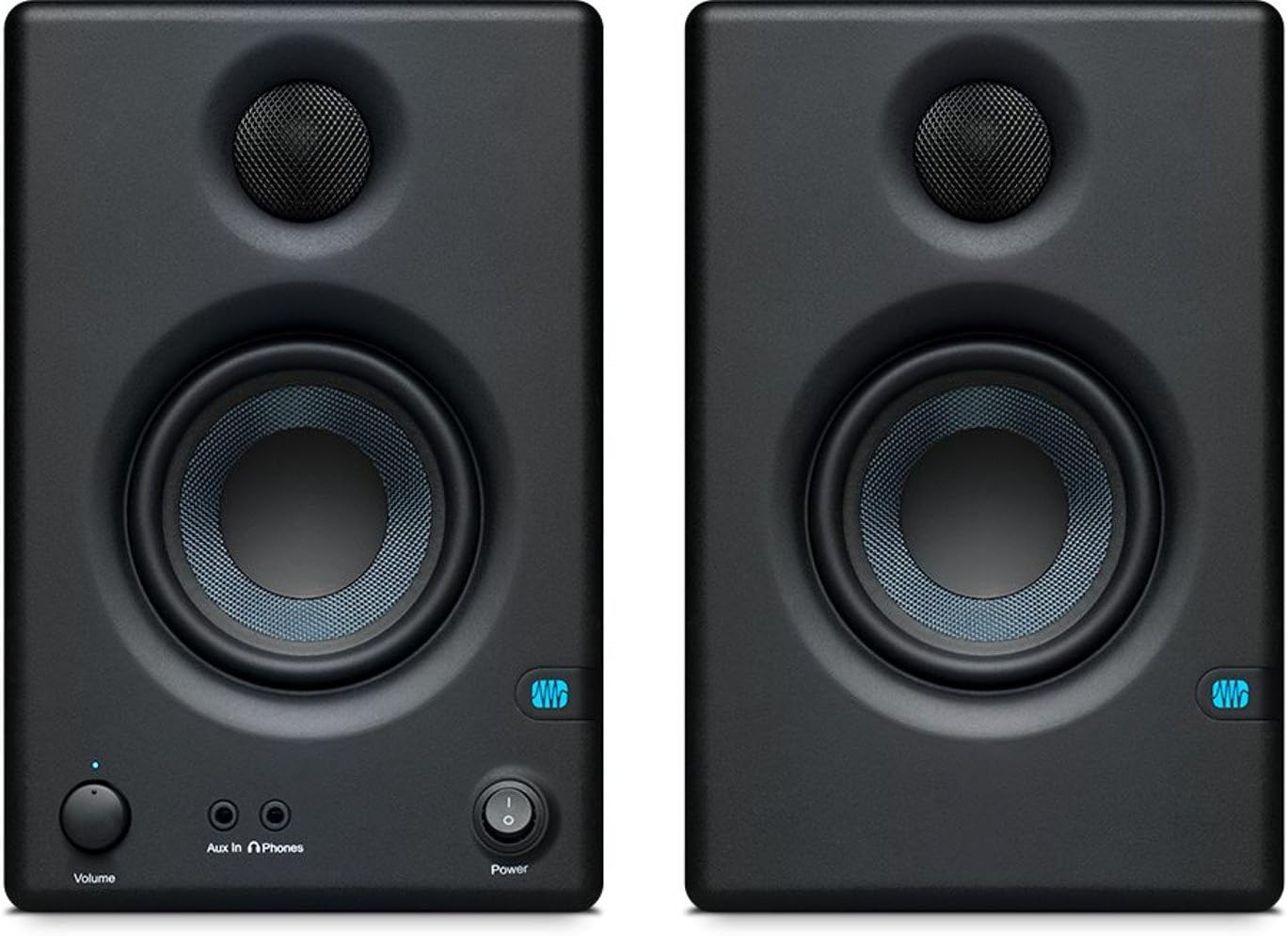 Studio Monitors (Pair) with Headphones, Isolation Pads and Breakout Cable B9178