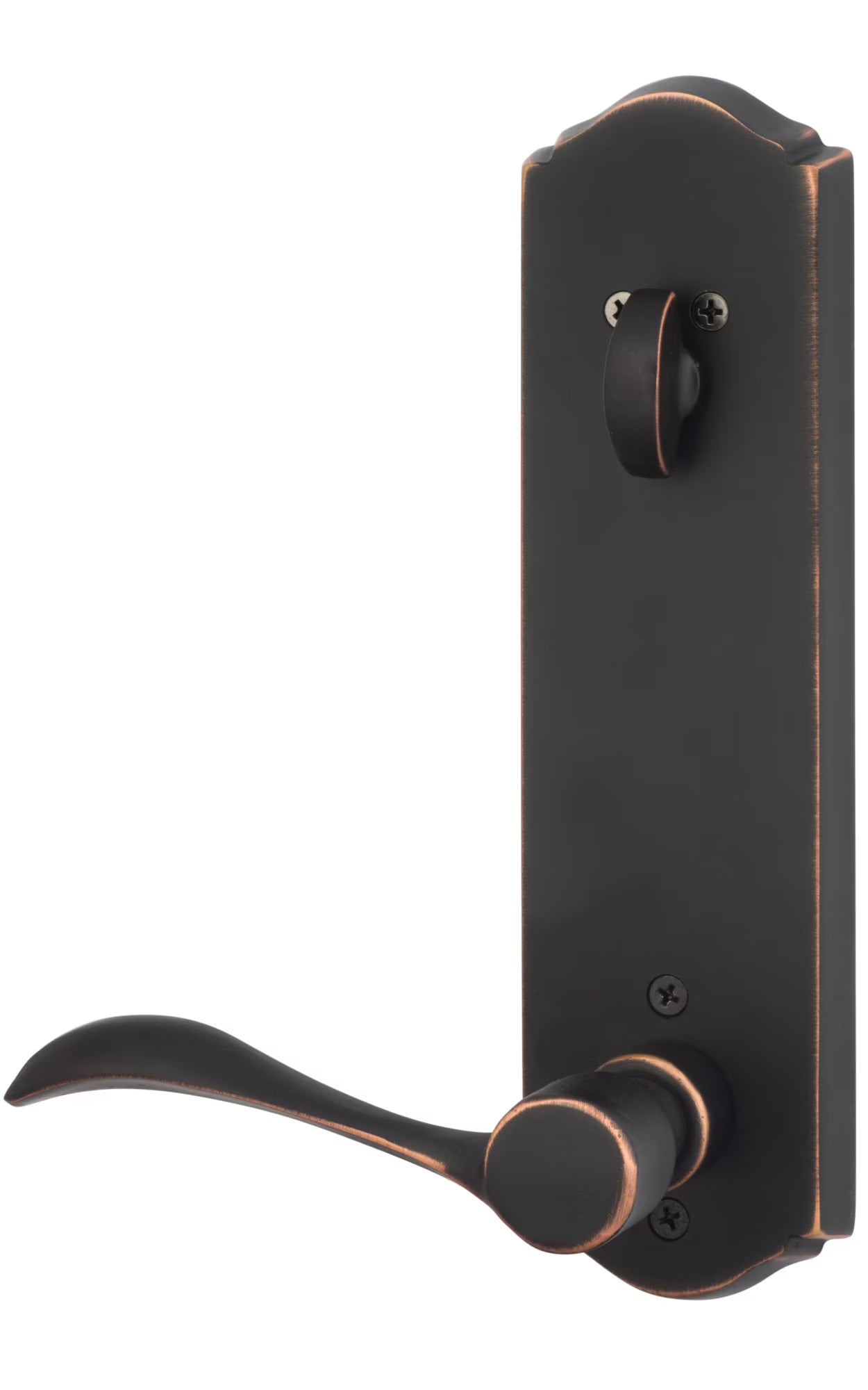 Bronze Left Handed Privacy Door Lever Set W39002
