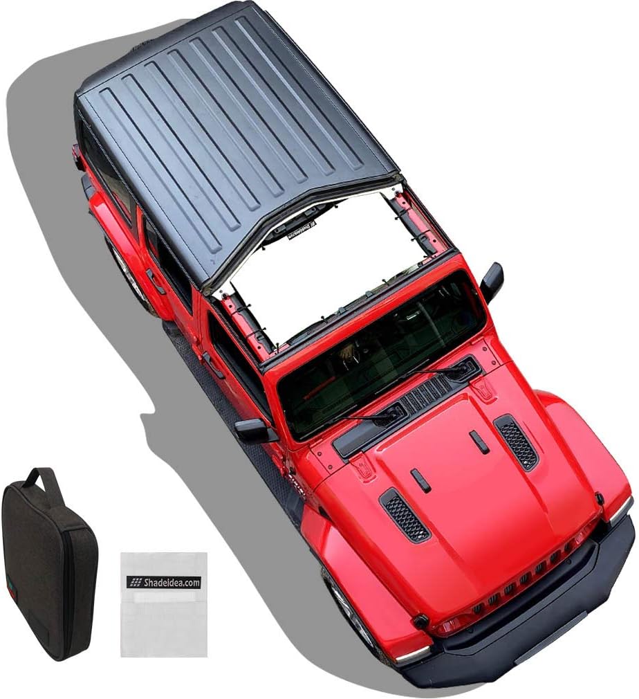 Black Mesh Front & Rear Sun Shade Cover E129