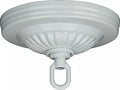 Ribbed Canopy Kit Diameter 5in Center Hole 1-1/16in White J6719