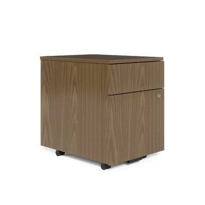 Carini Walnut 2-Drawer Vertical Filing Cabinet M272