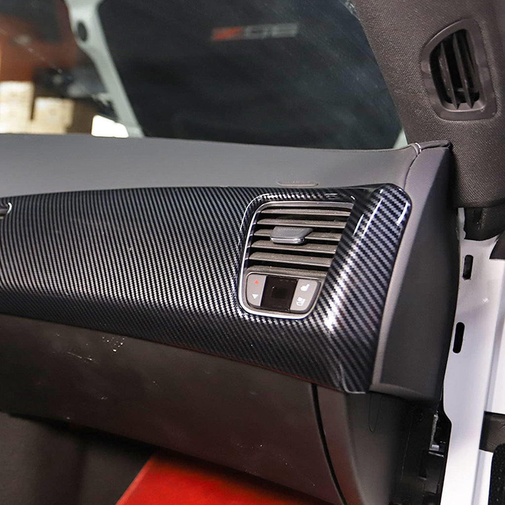 Carbon Fiber Dashboard Panel Decor Cover for Chevrolet Corvette C7 Q519185