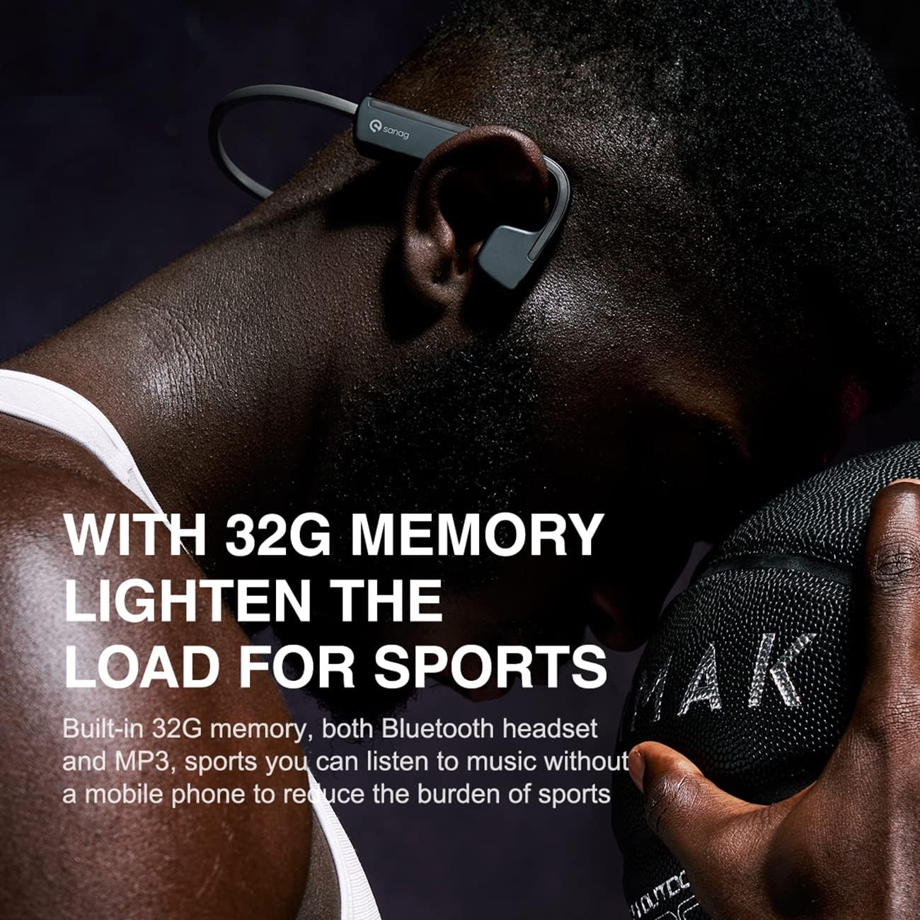 Open-Ear Bluetooth Wireless Sport Earphones Pack of 2 X10055