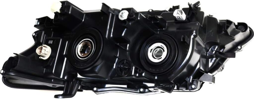 Passenger Side Black Housing Headlight Assembly X33274
