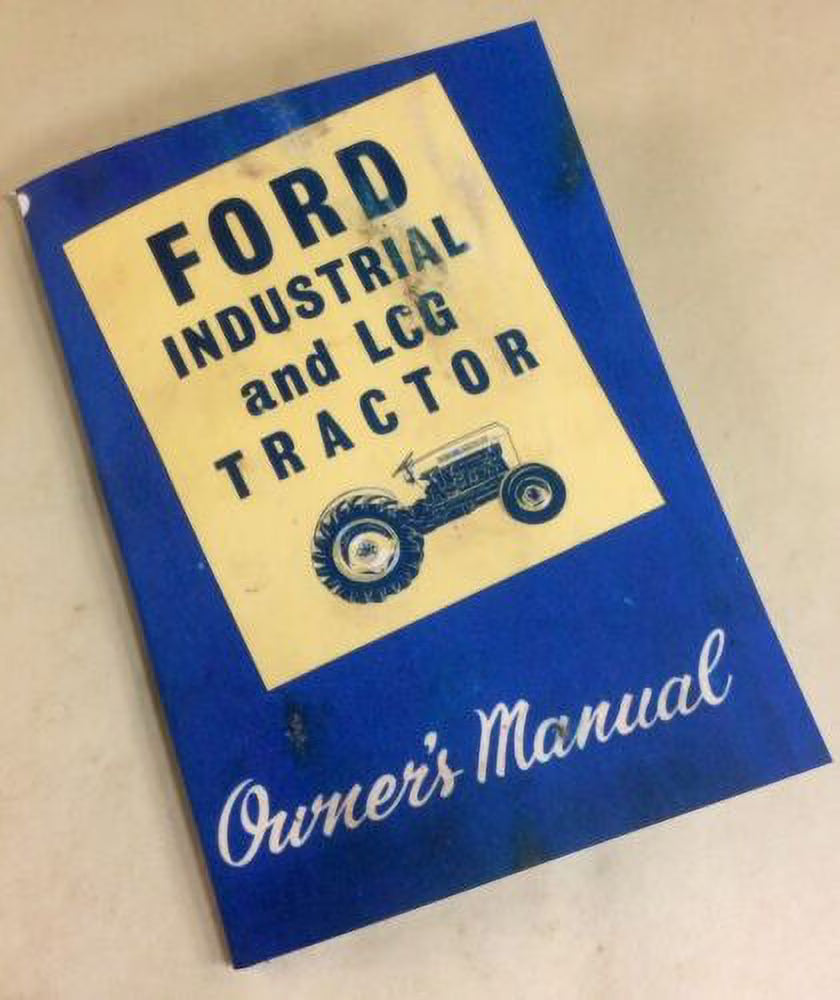 Tractor Owners Operators Manual A489381