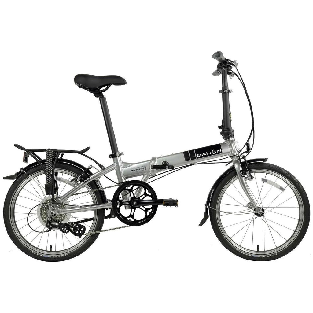 Brushed Silver Folding Bicycle E7420